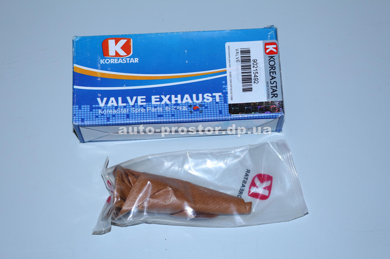 Клапана Нексия 1,5 (SOHC) KOREASTAR впуск (к-т) 90215492