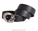 Жіночий ремінь з натуральної шкіри blx90394 чорний, фото 2