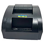 Чековий принтер ALEO AL-5890F Bluetooth+USB 58мм, без обрізу, чорний, фото 2