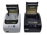 Принтер чеків Xprinter XP-T830L LAN Ethernet+USB 80мм, обріз, білий, фото 9