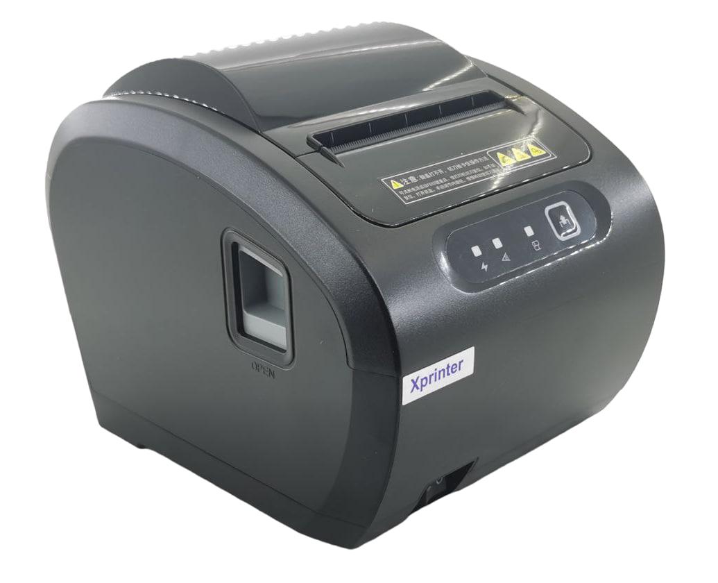 Принтер чеків Xprinter XP-T839L LAN Ethernet+USB 80мм, обріз, чорний