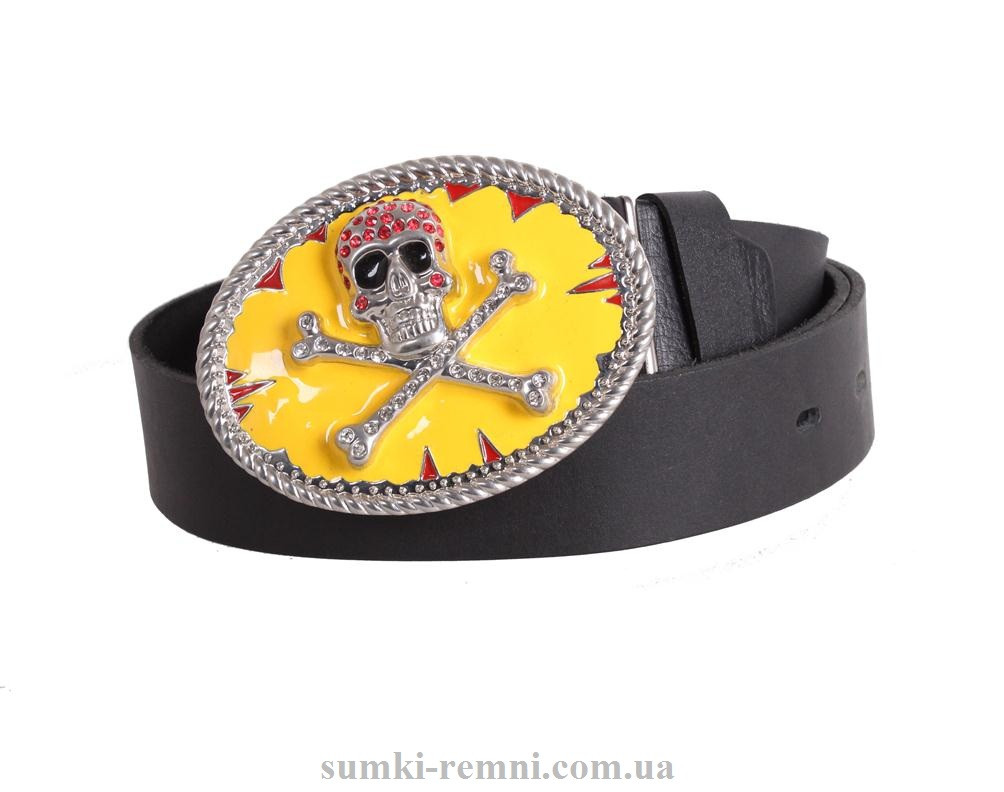 Жіночий ремінь з натуральної шкіри blx90399 чорний, фото 1