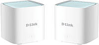 Маршрутизатор D-Link M15-2 EAGLE PRO AI AX1500 Mesh WiFi (2шт) (M15-2)