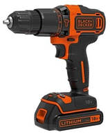 Аккумуляторный ударный дрель-шуруповёрт Black&Decker BDCHD18KB(7604191361754)