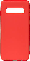 Чохол-накладка TOTO 1mm Matt TPU Case Samsung Galaxy S10+ Red
