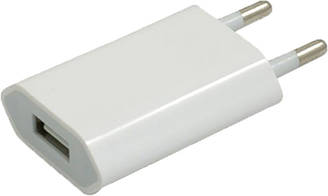 Зарядний пристрій TOTO TZH-48 Travel charger 1USB 1A White