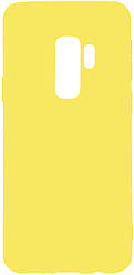 Чохол-накладка TOTO 1mm Matt TPU Case Samsung Galaxy S9+ Yellow