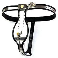 Премиум пояс верности Chastity Belt with Soft Tube Cage Bdsm4u KS, код: 8373862