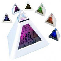 Годинники-метеостанція'Світка піраміда''' 7 кольорів