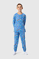 Пижама для мальчика Isobel 21903 7-8 лет Синий (2000990035172) KS, код: 8375923