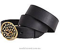 Жіночий ремінь з натуральної шкіри blx90410 чорний, фото 2