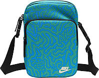 Сумка через плечо Nike NK HRITG CRSSBDY- HMN CRFT сине-зеленая FN0884-406