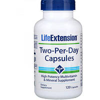 Витаминно-минеральный комплекс Life Extension Two-Per-Day Capsules 120 Caps IS, код: 7517949