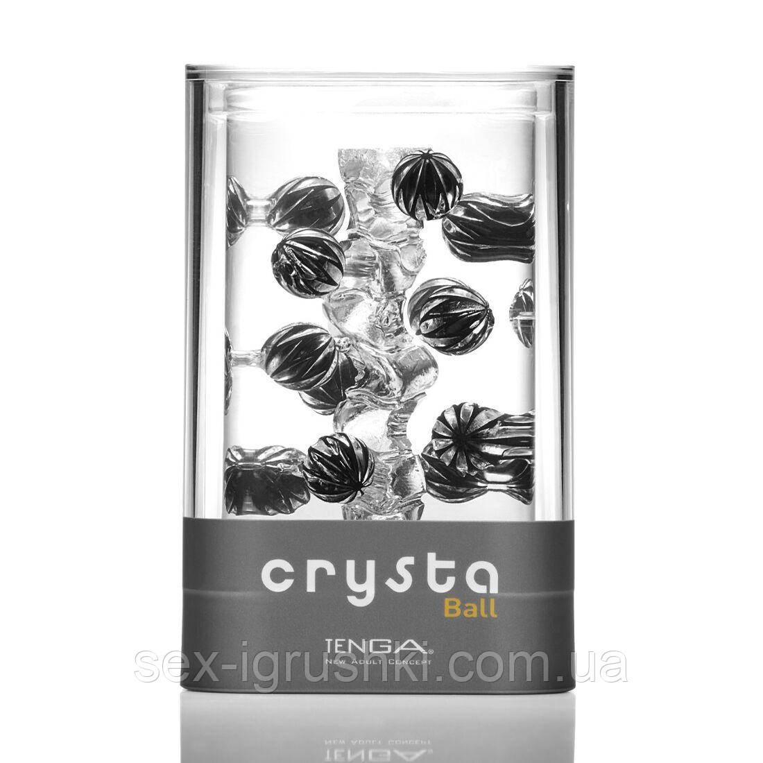 Розпродаж!!! Мастурбатор Tenga Crysta Ball, унікальний рельєф, стимулювальні щільні кульки SO3813-R