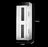 Комерційний дегідратор Tekhniko DH-32H-BK Commercial Food Dehydrator (32 сталевих лотка), фото 4