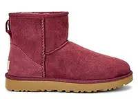 UGG Classic Mini II Boot,Bordeaux Suede,Wool