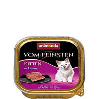 Консервы Animonda Vom Feinsten Kitten для котят с мясом ягненка 100 г (4017721832366) EC, код: 7994986