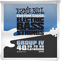 Струны для бас-гитары Ernie Ball 2808 Flatwound Bass Group IV 40 95 OP, код: 6555404