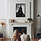 Настінний декор для дому, картина лофт "Ейфелева Вежа в Франції", декоративне панно 30x20 см, фото 6