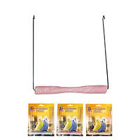 Игрушка для птиц Karlie Flamingo Swing Sand Perch 14x1.5 см (5400274744818) HR, код: 7721195