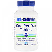 Витаминно-минеральный комплекс Life Extension One-Per-Day 60 Tabs NC, код: 7517936