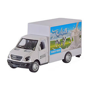 Дитяча машинка "Delivery" АВТОПРОМ AP7425 масштаб 1:64 White, Time Toys