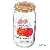 Банка HEREVIN Decorated Jar-Tomato 1 л (332377-051)