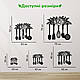 Сучасна картина на кухню, дерев'яний декор для дому "Кухонний інвентар", оригінальний подарунок 20x23 см, фото 3
