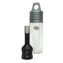 Вакуумна алмазна коронка для плитки Drills-King S-Body Technology 10 мм М14, 8312597 — 949