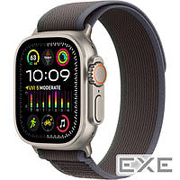 Смарт-часы Apple Watch Ultra 2 GPS + Cellular, 49mm Titanium Case with Blue/Black Trail Loop - M/L (MRF63UL/A)