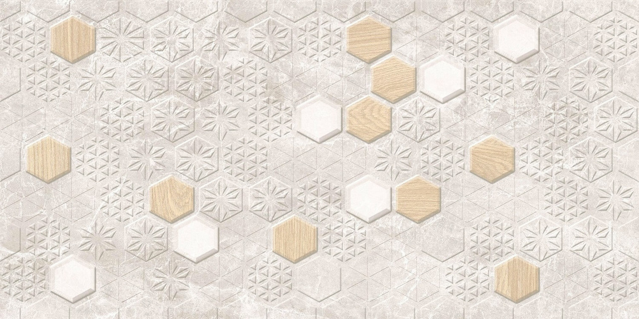 Плитка облицювальна Golden Tile Zen hexagon бежевий 300*600