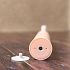 Ультразвукова зубна щітка Х-3 + 4 насадки, Рожева / Портативна бездротова щітка для чищення зубів, фото 5