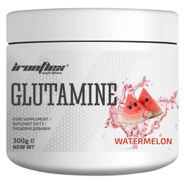 Глютамін IronFlex Glutamine 300 грам Смак :Mango EXP 2/25 року включно