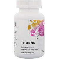 Витаминно-минеральный комплекс Thorne Research Basic Prenatal 90 Caps IB, код: 7519304