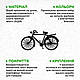 Інтер'єрна картина на стіну декор в кімнату Велосипед стиль мініімалізм 30x15 см Woodyard (16079--30x15), фото 7