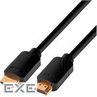 Кабель POWERPLANT Ultra HD 8K eARC HDMI v2.1 5м Black (CA913626)