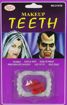 Зубы Вампира и капсулы с кровью - эффектный образ гарантирован! - фото 1 - id-p396350571