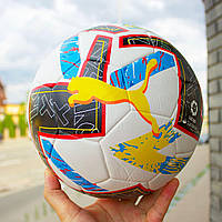 Футбольный мяч Puma Orbita La Liga бесшовный для игры на асфальте, Мяч футбольный профессиональный