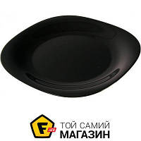 Тарелка мелкая Luminarc CARINE black 26см (D2373)