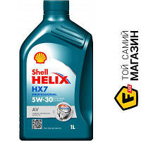 Моторное масло полусинтетическое Shell Helix HX7 5W-30 1л