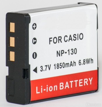 Акумулятор для фотоапаратів CASIO - акумулятор NP-130 (CNP-130) - аналог на 1850 ма