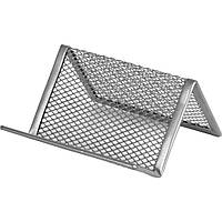 Подставка для визиток Axent 95x80x60мм, wire mesh, silver 2114-03-A ZXC