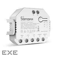 Смарт-переключатель Sonoff Wi-Fi с двойным реле и измерением мощности DUALR3