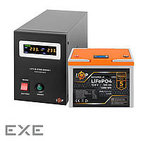 Комплект резервного питания LP (LogicPower) ИБП + литиевая (LiFePO4) батарея (UPS B800+ АКБ (22617)