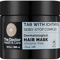 Маска для волос The Doctor Health Care Tar With Ichthyol + Sebo-Stop Complex 295 мл 8588006042559 ZXC