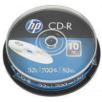 Диск CD HP CD-R 700MB 52X 25шт Spindle 69311/CRE00015-3 ZXC