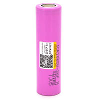 Аккумулятор 18650 Li-Ion 2600mah 2450-2650mah , 3.7V 2.75-4.2V , pink, PVC BOX Liitokala Lii-26FM ZXC