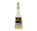 Пензель малярний Polax флейцева дерев'яна ручка штучний ворс Чемпіон 2.5 (06-004) SC, код: 5538999, фото 2