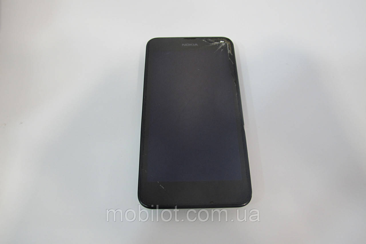 Мобільний номер Nokia Lumia 630 Quad Core Dual Sim Black (TZ- 1063) На запчастини