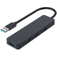 Концентратор Gembird USB 3.0 4 ports black UHB-U3P4-04 ZXC